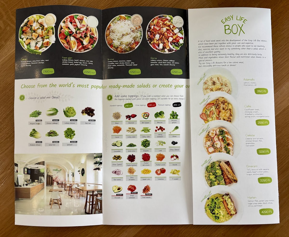 Menu Zöldlevelecske Salátaműhely-2