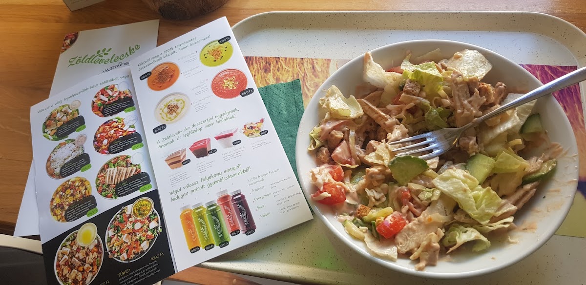 Menu Zöldlevelecske Salátaműhely-8
